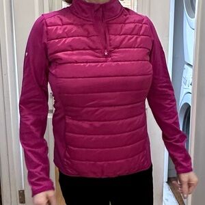 NWOT Hot Pink Puffer Jacket Size Medium - Bundle 2 for 20% off